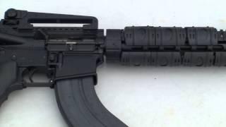 LA-15 Rifle Luvo Arms Czech AR-15 762x39mm Shooting - Gs HD Gun Show