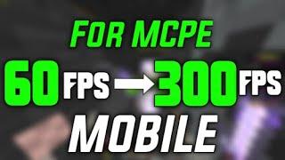 How To Increase Fps On MCPE. Only Mobile Fixed FPS Problem Solution %100 Real