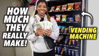 How Much 1 Vending Machine Made Me - Rayzo Vending