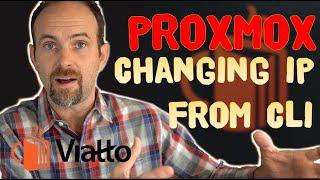 Changing Proxmox IP from CLI