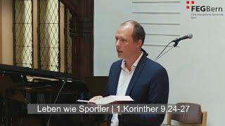 Leben wie Sportler  Michael Kradolfer  1.Korinther 924-27