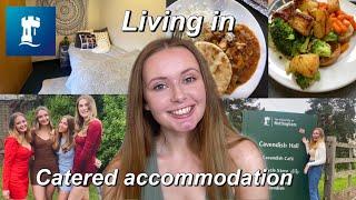 Living in catered halls  University of Nottingham