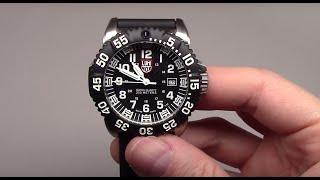 Luminox Steel Colormark Black Mens Watch Review Model 3151