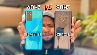 Infinix Note 8 vs Infinix Zero 8 Which Should You Buy? - Speed Test and Camera Comparison