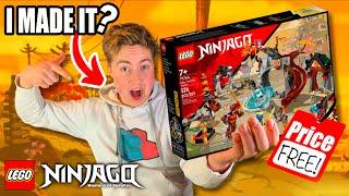 I got a FREE LEGO Ninjago Set...