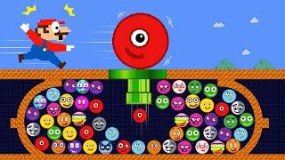 Mario & Numberblocks March Madness in Maze Mayhem - Marble Race  Game Animation