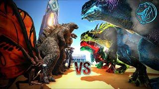 Titanus Kaiju vs. Primal Fear Bosses  ARK Kaiju Battle 