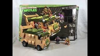 Mega Bloks TMNT Classic Party Wagon Turtle Van Set Review