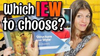 IEW Writing Curriculum Reviews Theme Based Vs. Structure & Style  Reviews + Flip Through