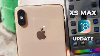 Iphone xs max - ios 18 update New features ios 18 ios 18 update features