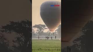 Detik-detik Balon Udara Meledak di Ponorogo 4 Remaja Terluka