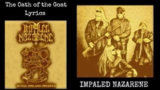 IMPALED NAZARENE  The Oath of the Goat Lyrics