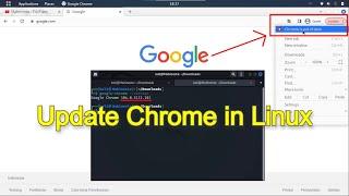 How to Update Chrome in Linux Reinstall Google Chrome Kali Linux  2023