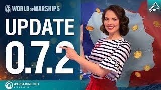 World of Warships - Update 0.7.2