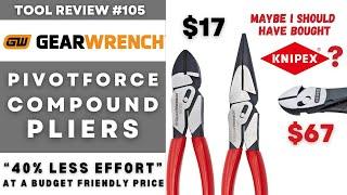 GEARWRENCH PivotForce Pliers only $17 compared to $67 Knipex TwinForce? #tools #gearwrench #knipex