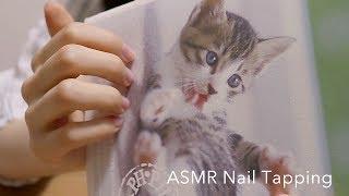 ASMR ノートを速めにネイルタッピング Nail Tapping 声なし-No Talking