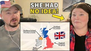 Americans React to Difference Between the UK Great Britain & England