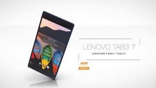 Lenovo TAB3 7 Product Tour Video