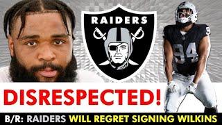 Christian Wilkins DISRESPECTED By Bleacher Report  Las Vegas Raiders Rumors