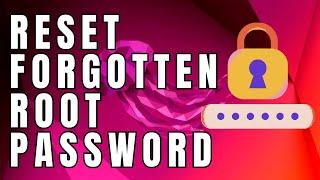 How To Reset The Root Password On Ubuntu 22.04 LTS If Forgotten Linux