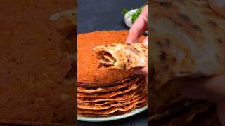 İftara tavada ən ləzzətli Lahmacunu hazırlayın #lahmacun #shorts