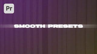 FREE Smooth TITLE TRANSITIONS Presets for Premiere Pro 2023  Easy