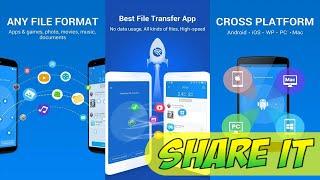 How To Use SHAREit Lite - Share And File Transfer App Share it On Your Android Devices EASY GUIDE