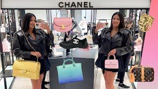 EPIC Las Vegas Luxury Shopping Vlog Tons of Chanel LV Hermes Celine