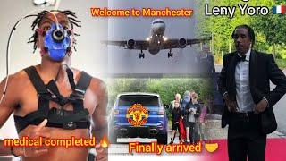 DONE DEALLeny Yoro Arrived at Carrington- £59M. + add ons Agreed️ medical settransfer news today