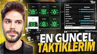 EA FC 24 GÜNCEL OLARAK KULLANDIĞIM TAKTİKLERİM 