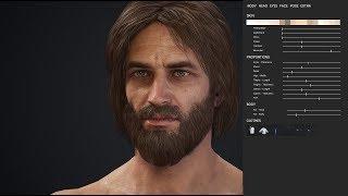 UE4 Character Customization Male