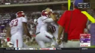 Arkansas game-winning touchdown in Double OT to beat TCU