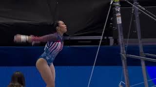 Suni Lees uneven bars from night 1  U.S. Olympic Gymnastics Trials