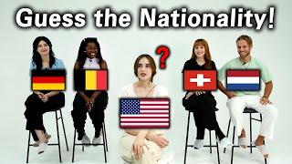 Can American Guess Nationality of Dutch and German Language?  Germany Belgium Swiss Netherlands