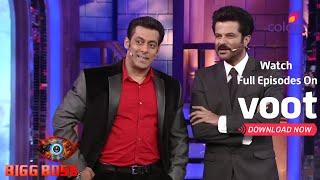 Bigg Boss 7  बिग बॉस 7  Anil Kapoor और Salman Khan ने की घरवालों के साथ मस्ती