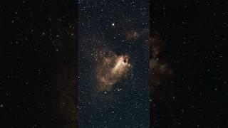 The SwanOmega Nebula M17 from a beginner Seestar S50 telescope #swannebula #omeganebula #m17