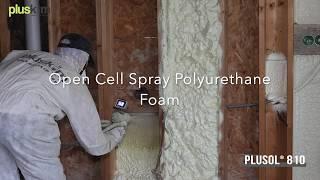 Pluskim-Opencell Spray Polyurethane Foam