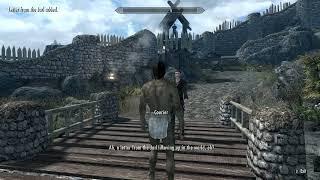 Why naming your character is important in Skyrim...