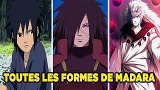 Toutes les Formes de Madara Uchiwa  naruto