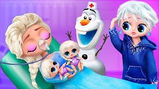 Elsas in the Hospital Olaf Stole the Children 32 Frozen DIYs for LOL