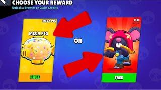 FINALLY LEGENDARY FREE GIFTSS BRAWL STARS UPDATE REWARDS 