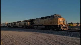 Hot Shot Z Train on the Union Pacific Gila Subdivision