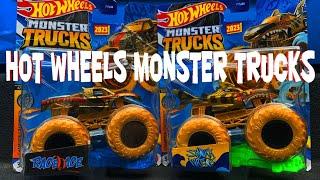 Race Ace Vs. Tiger Shark - HOT WHEELS MONSTER TRUCKS CHAMPION CRASHERS