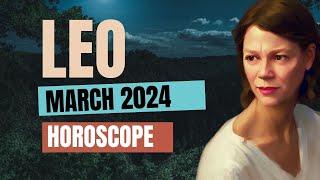 Focus on Career Money and Legal Matters  LEO MARCH 2024 HOROSCOPE.