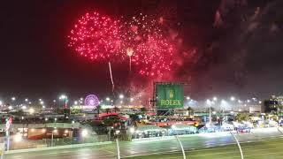 2018 Rolex 24 hours fireworks