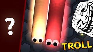 TROLLING PEOPLE IN SLITHERIO Funny Moments   Slither.io