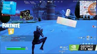 Fortnite Chapter 5 Season 1 I GTX 1660 Super & Intel i3 12100F Competitive Settings