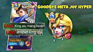 Goodbye Meta Joy Hyper  Alucard Best Build And Emblem 2024   MLBB