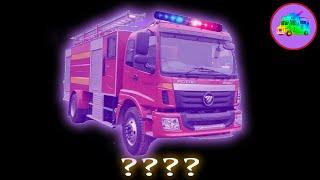 9 FIRE TRUCK Siren Song Sound Variations & Sound Effects in 42 Seconds