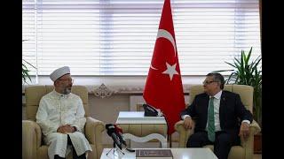 Diyanet İşleri Başkanı Erbaş Sinop Valiliğini ziyaret etti